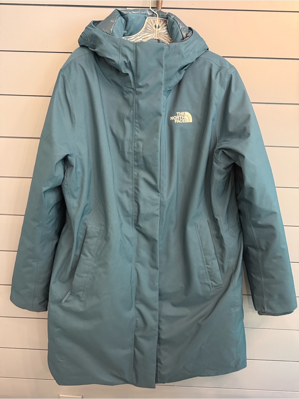 The North Face Women's Arctic Parka in Midnight Petrol